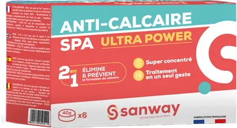 ANTI CALCAIRE SPA PASTILLES SANWAY (6X40GR)